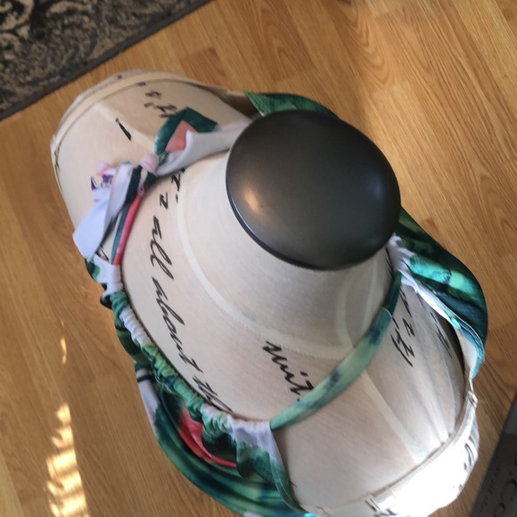 Vibrant Summer Dress, fits like 16/18, Labeled 3X Poliana Plus, Stretchy Knit - Picture 6 of 10